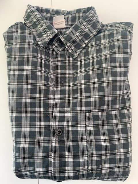 Chemise Tommy Hilfiger Vintage ✨ Carreaux Gris