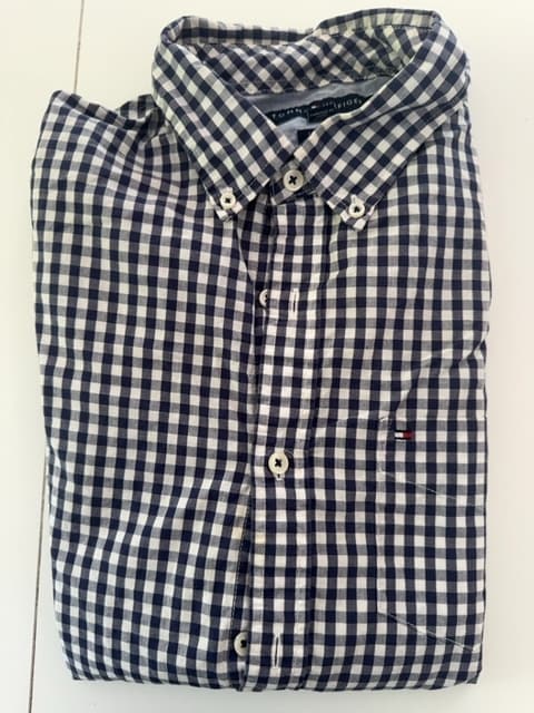 Chemise Tommy Hilfiger Carreaux 👔 Taille M ✨